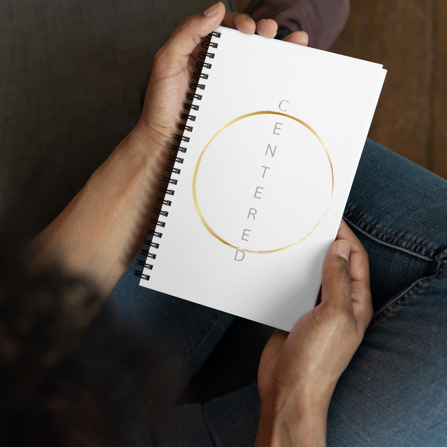 Centered - Minimalist Spiral Niotebook