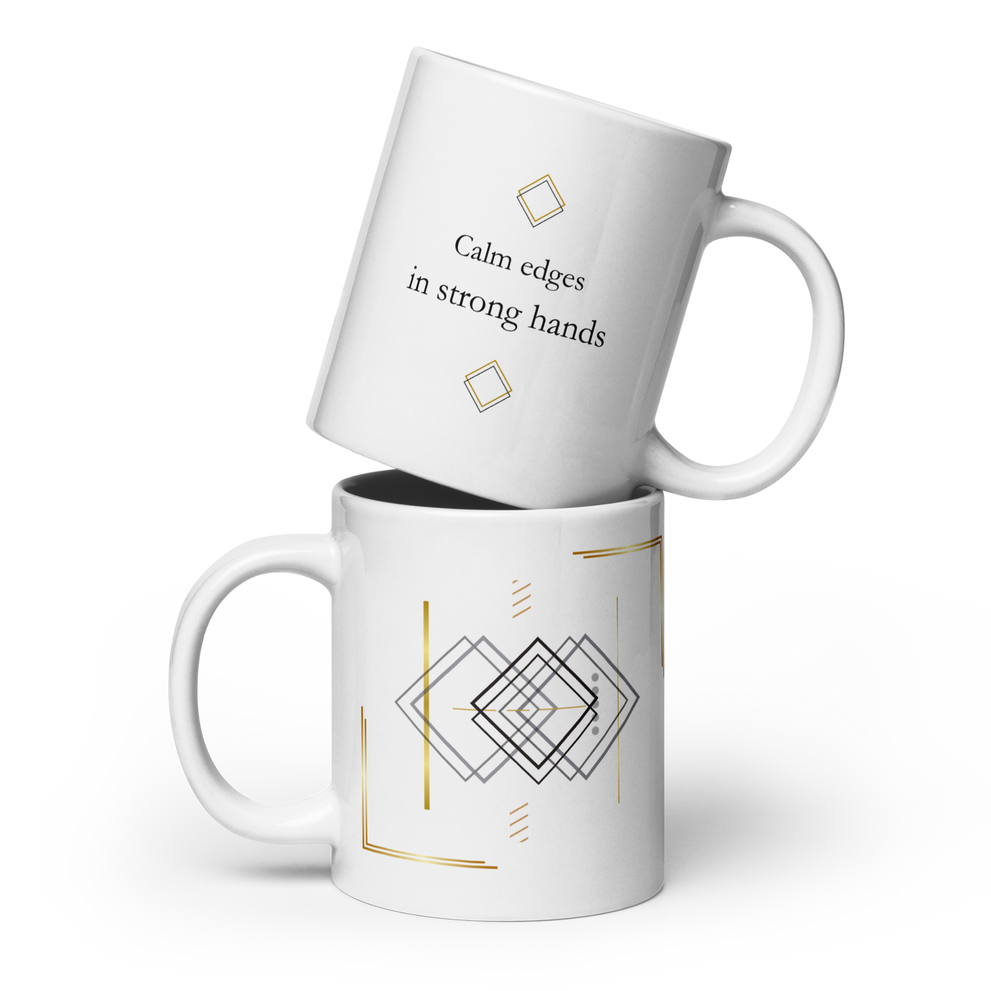 Calm Edges Mug | Minimalist Ceramic Mug