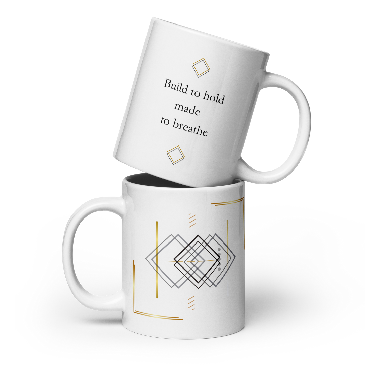 Build to Hold – Minimalist Ceramic Mug