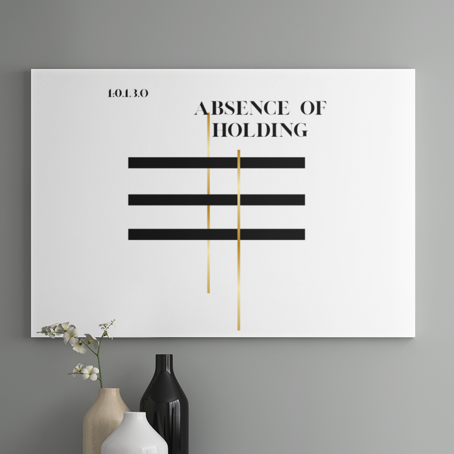 Absence of Holding Poster