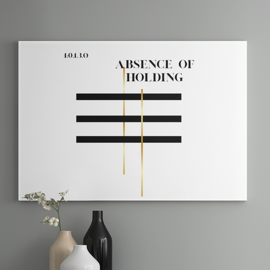 Absence of Holding Poster