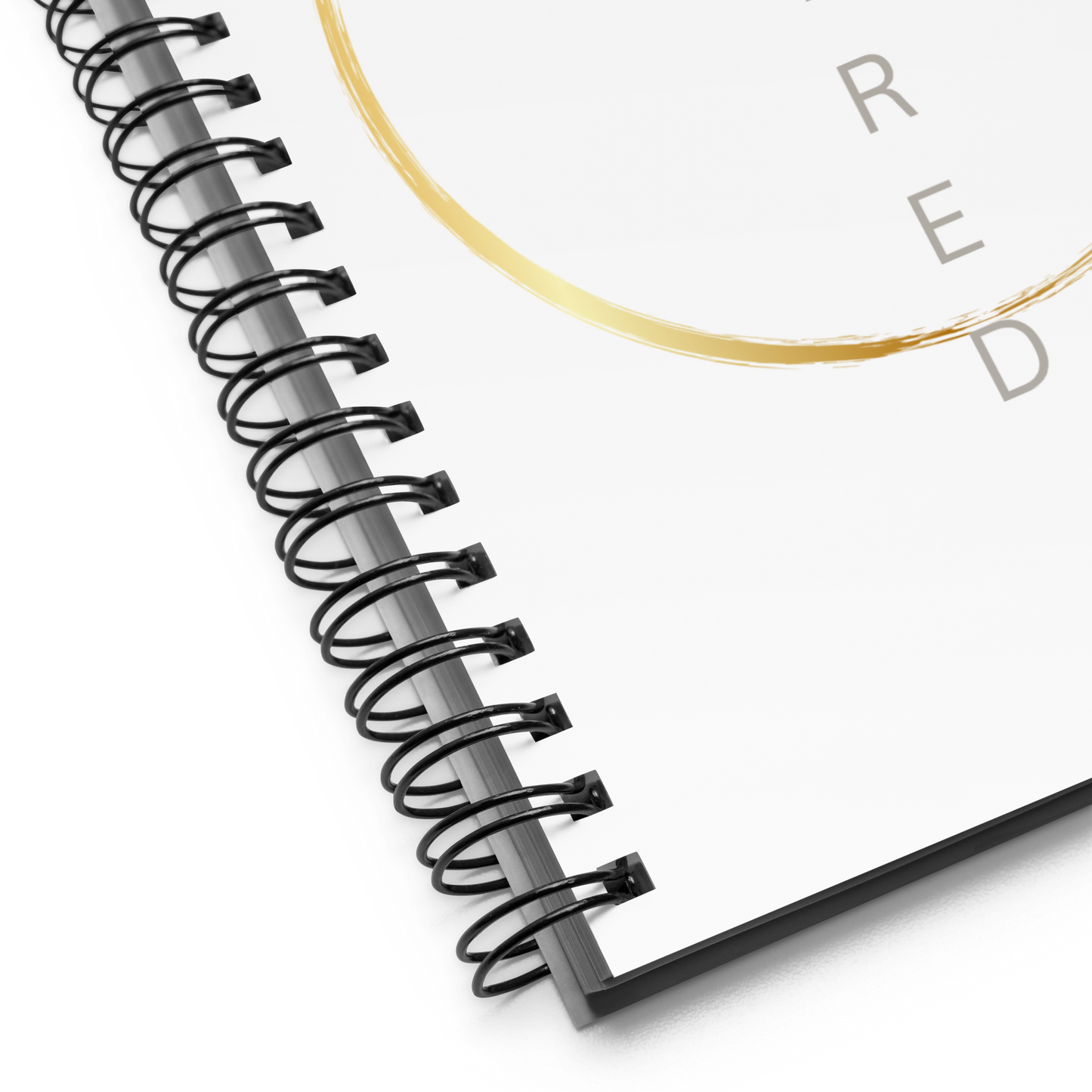 Centered - Minimalist Spiral Niotebook