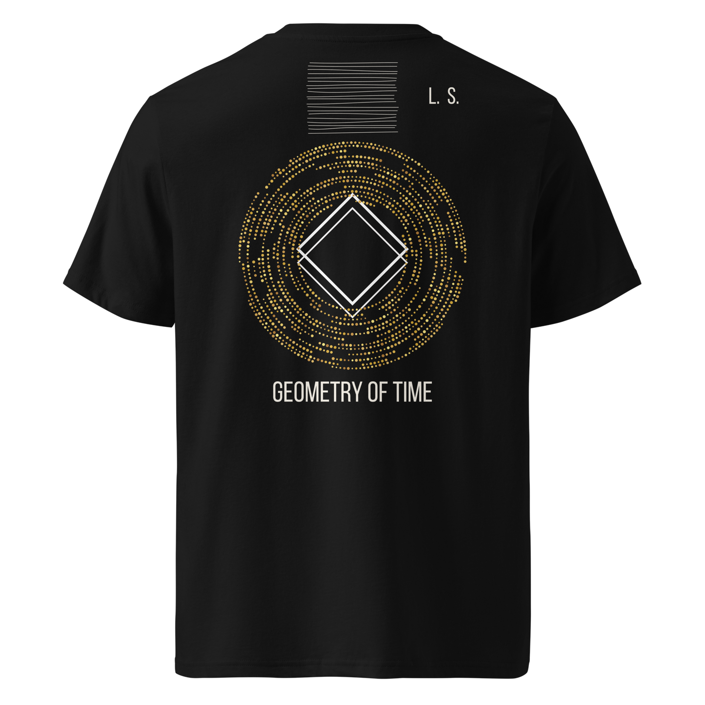 Geometry of Time — Unisex Organic Cotton T-Shirt