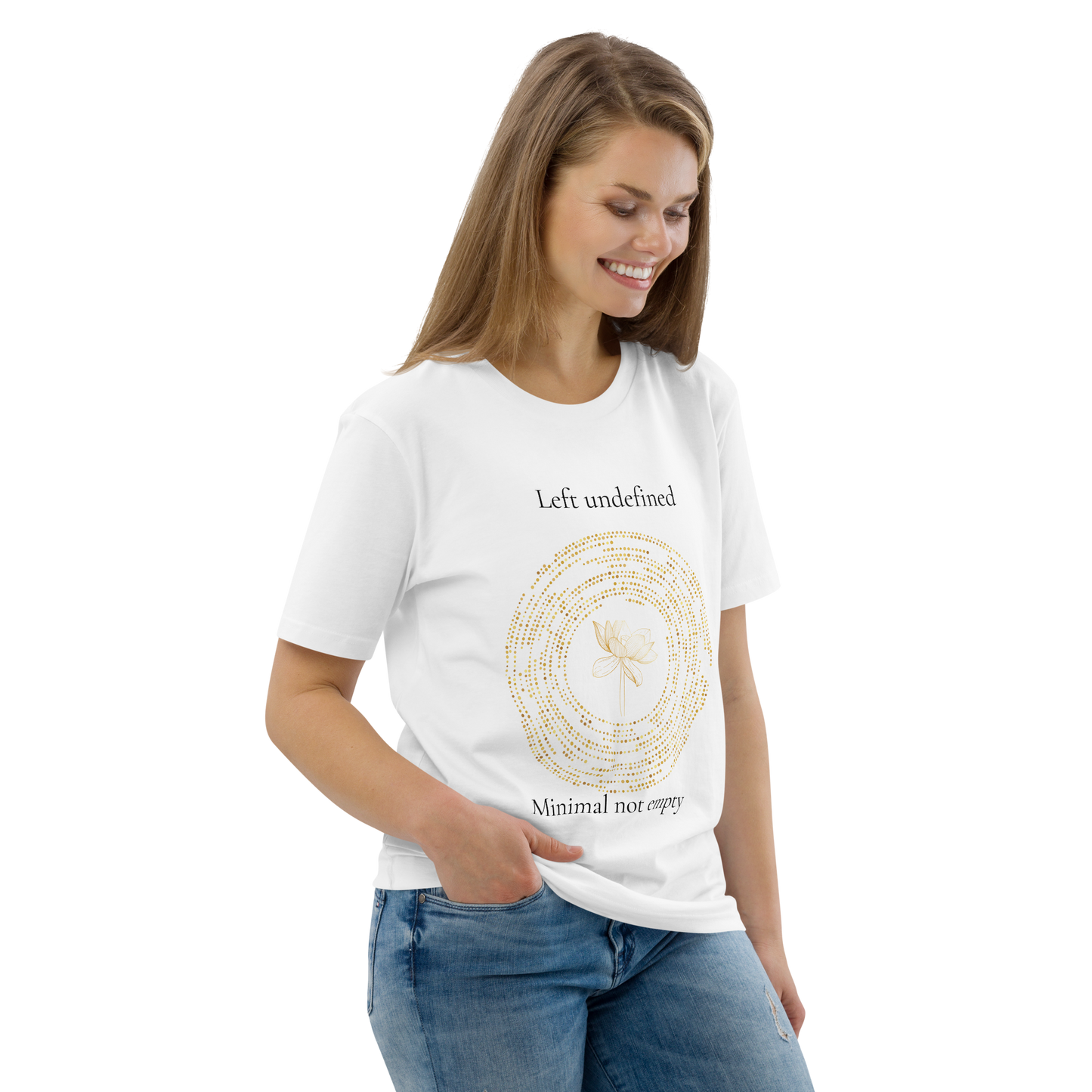 Left Undefined — Unisex Organic Cotton T-Shirt