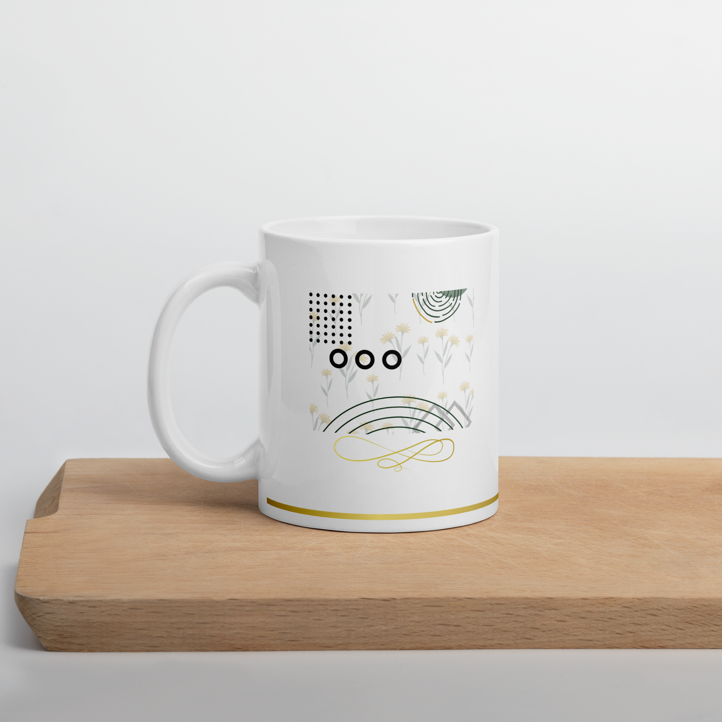 In Stillness I Change — Ceramic Mug