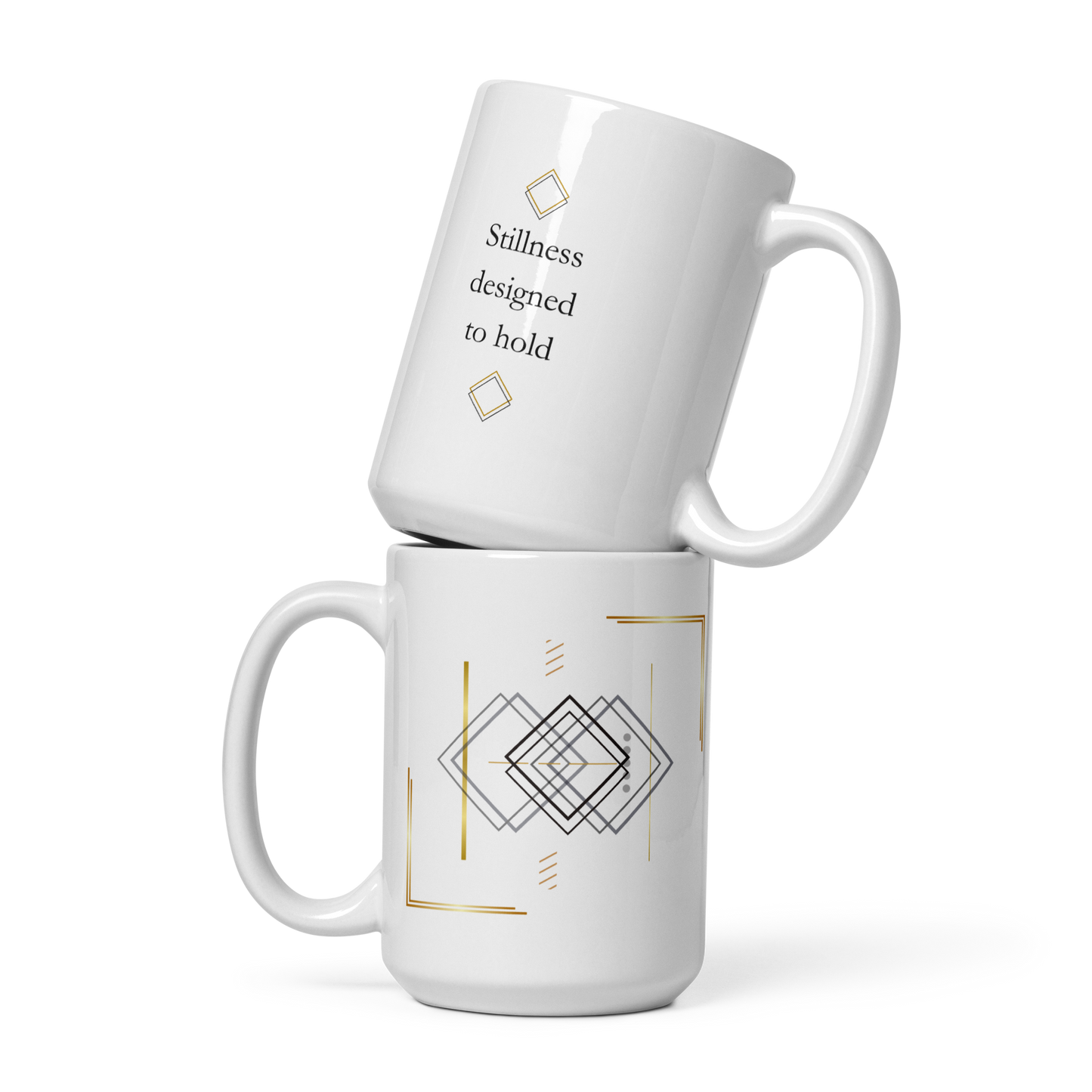 Stillness — White Glossy Mug