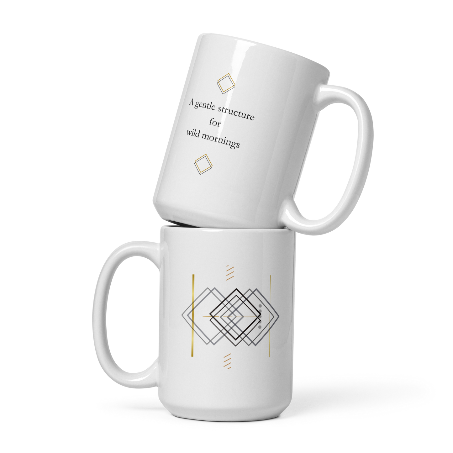 Gentle Structure Mug | Minimalist Ceramic Mug