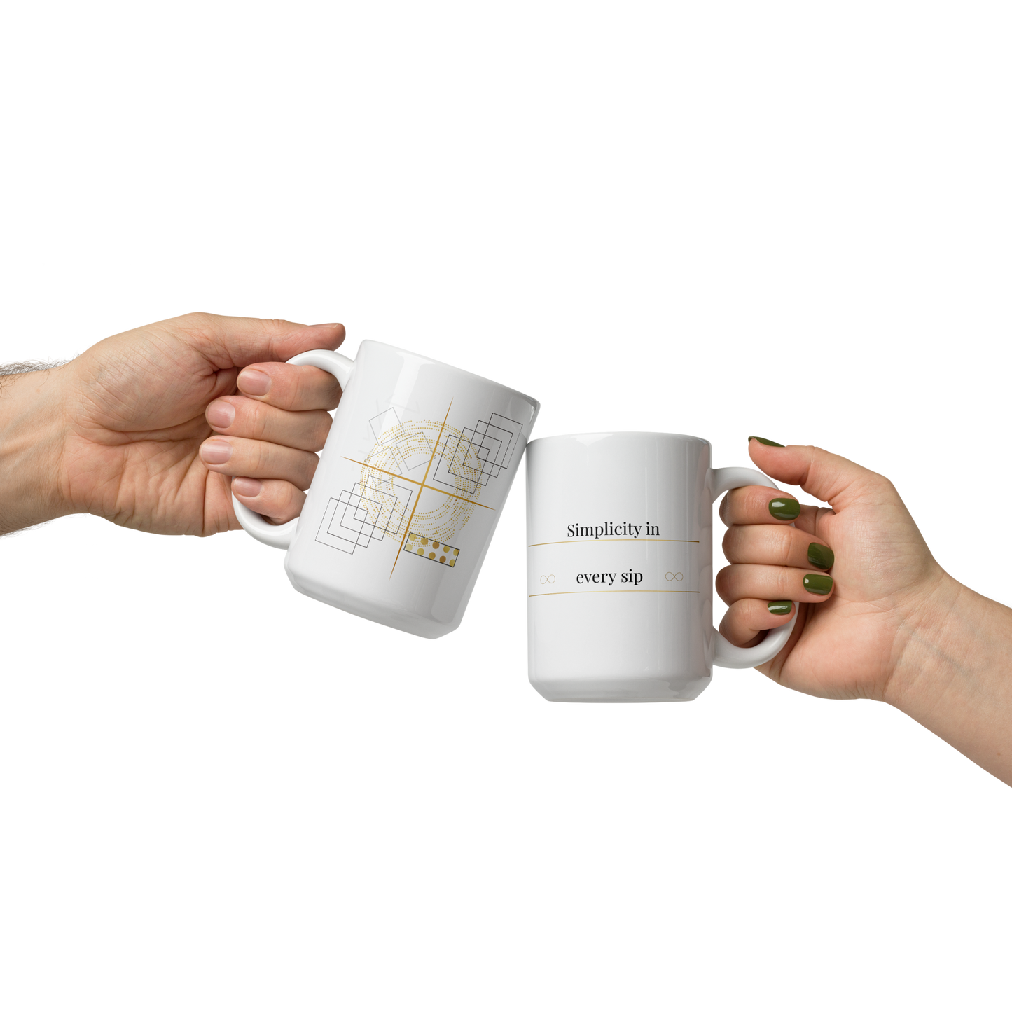 Simplicity Mug – Minimalist Ceramic Coffee & Tea Mug
