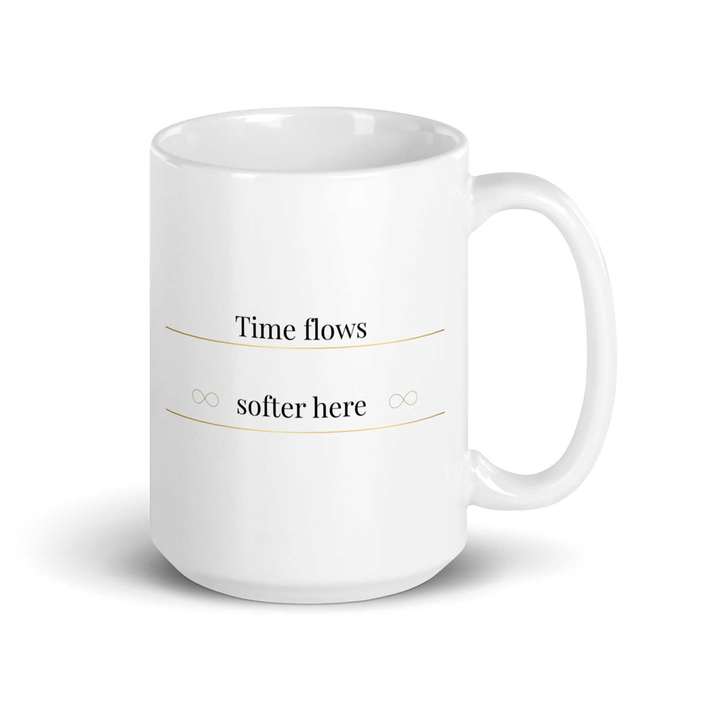 Time Flows Softer Mug