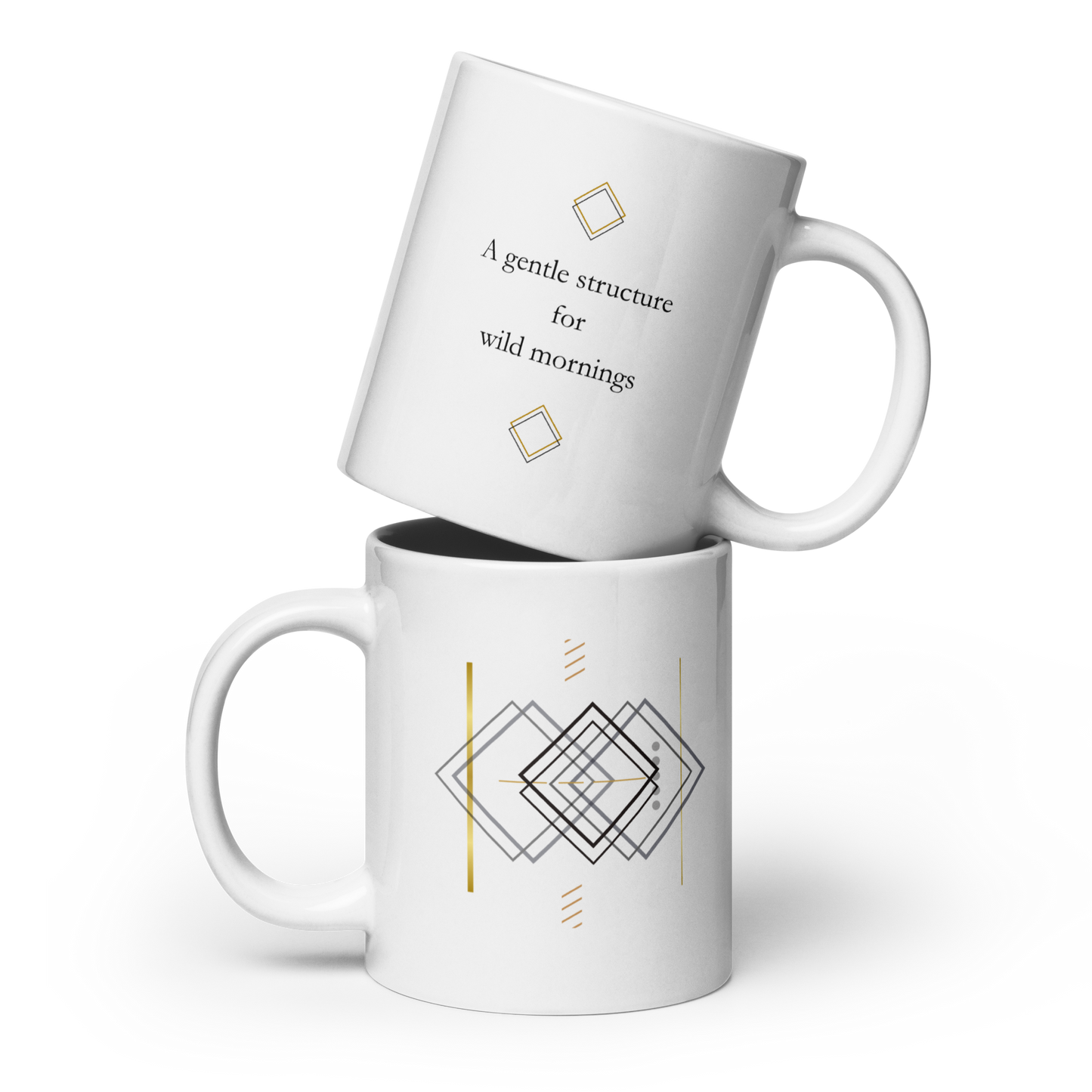 Gentle Structure Mug | Minimalist Ceramic Mug