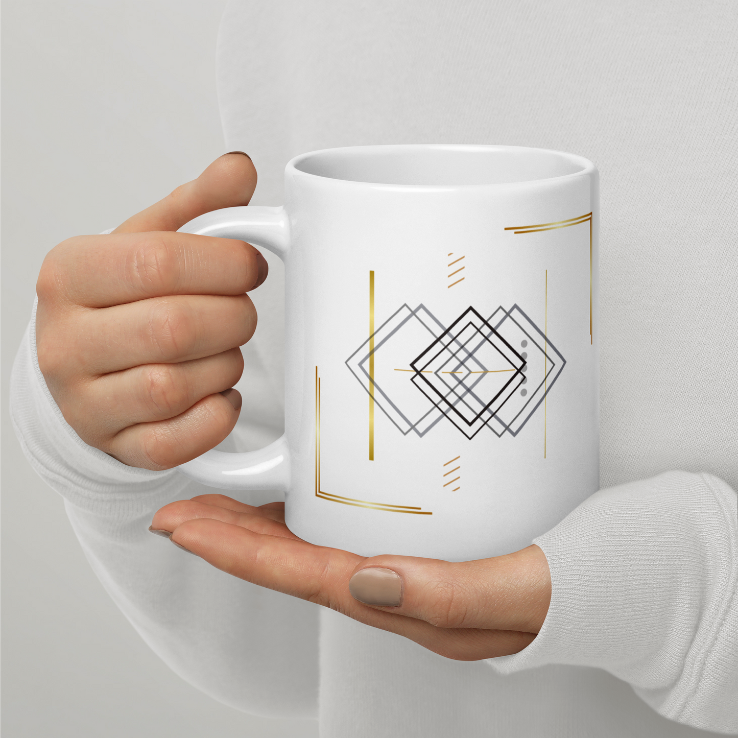 Calm Edges Mug | Minimalist Ceramic Mug