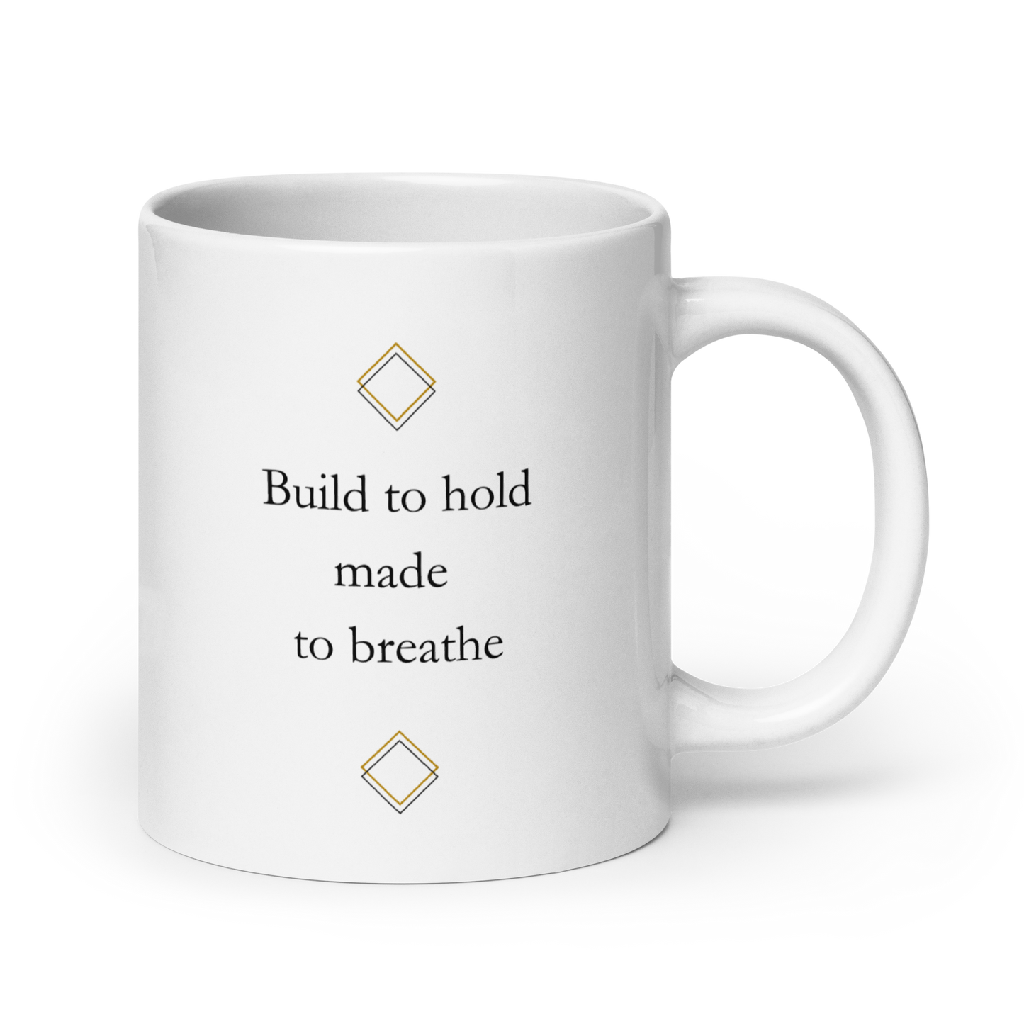 Build to Hold – Minimalist Ceramic Mug